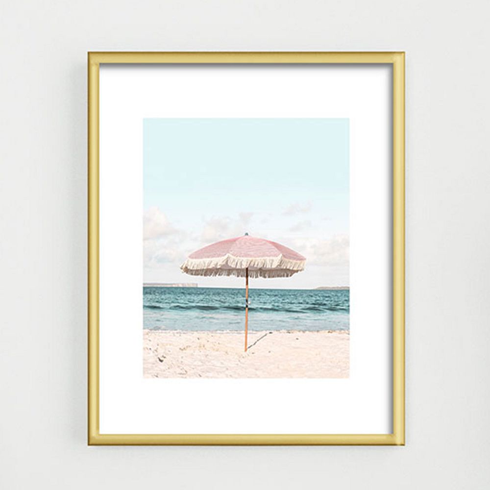 Pink Umbrella Art