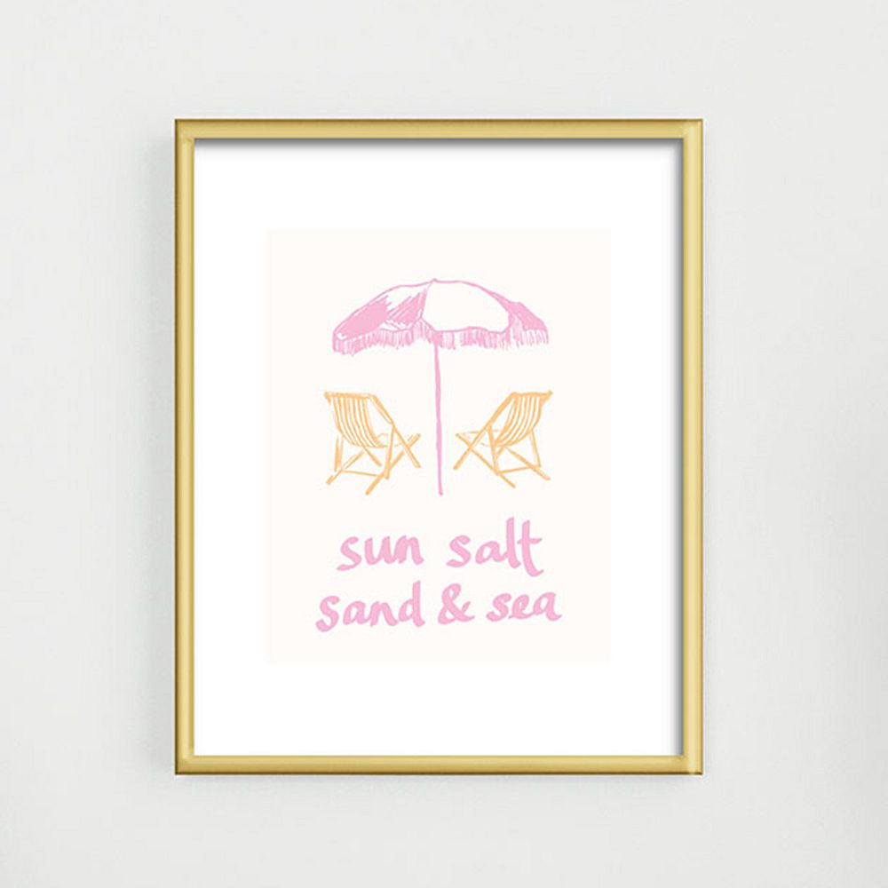 Sun Salt Sand Sea Art