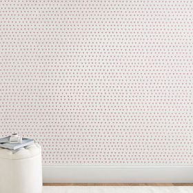 Roller Rabbit Pink Hearts Wallpaper | Pottery Barn Teen
