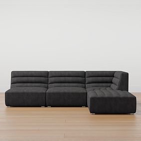 Hudson Lounge L-Shaped Sectional Set (96&quot;)
