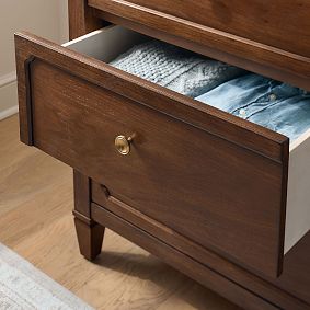 Auburn 6-Drawer Wide Dresser (51w x 21d&quot;)