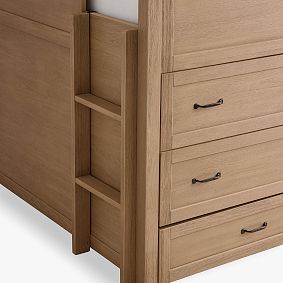 Hampton Full Sleepover Loft Bed with Trundle