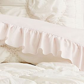 Open Box: Washed Cotton Ruffle Organic Sheet Set