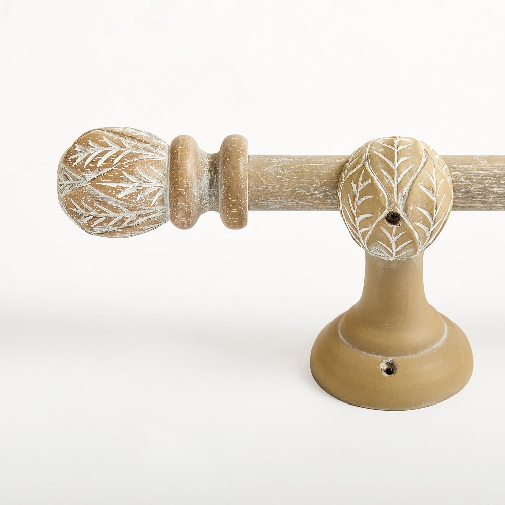 Boho Wooden Window Rods
