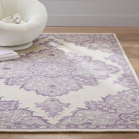 Sophie Wool Rug - Dusty Iris
