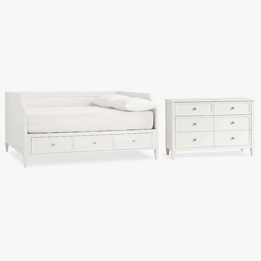 Auburn Storage Daybed &amp; 6-Drawer Dresser Set