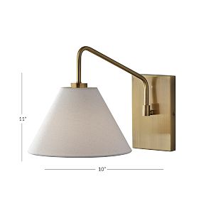 Finley Tapered Wall Sconce (10&quot;x11&quot;)
