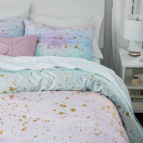 Oceana Sunset Organic Duvet Cover