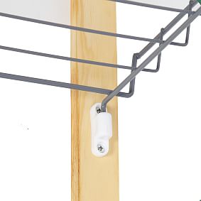 Wood &amp; Metal Storage Shelf