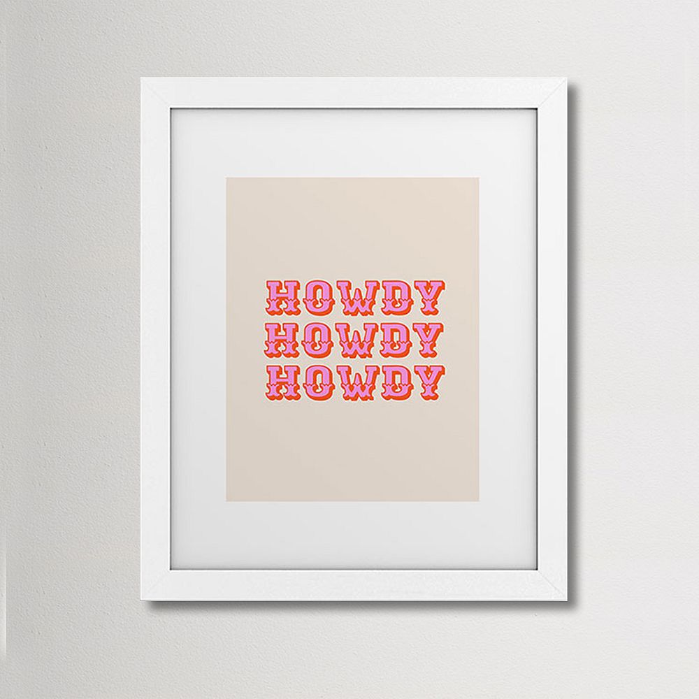Howdy Howdy Howdy Art