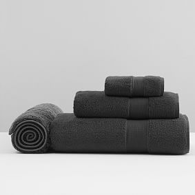 Quick-Dry Towel &amp; Bath Mat Bundle - Charcoal