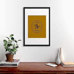Yee Haw Gold Art