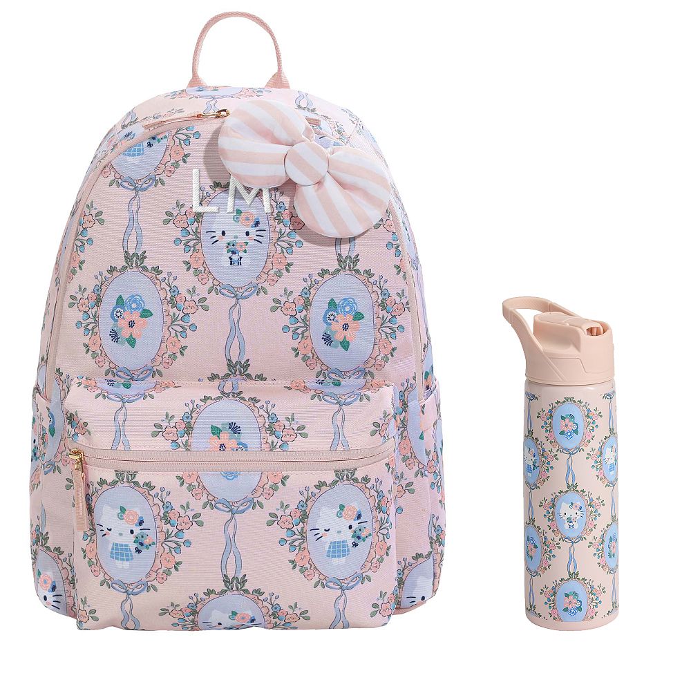 Colby Hello Kitty&#174; Floral Backpack &amp; Water Bottle Bundle