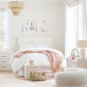 Herringbone Ruffle Throw