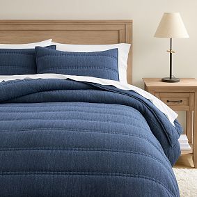 Seed Stitch Cloud Jersey Comforter