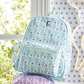 Colby Roller Rabbit Teal Monkey Backpack