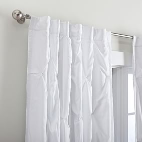 Microfiber Pintuck Noise Reducing Blackout Curtain
