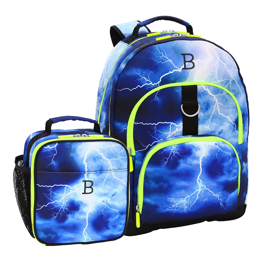 Gear-Up Storm  Backpack &amp; Classic Lunch Box Bundle, Set of 2