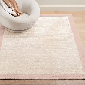 Texture Border Performance Rug