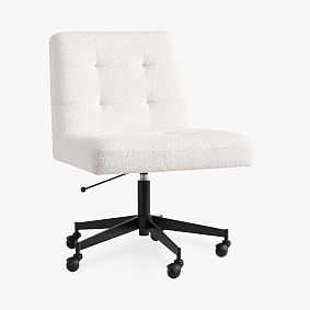 Sit &amp; Study Wide Swivel Desk Chair