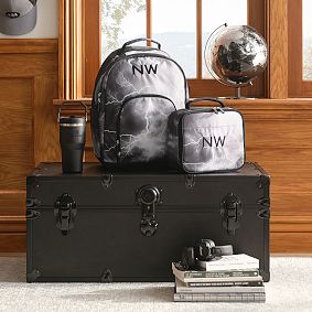 Gear-Up Storm Black &amp; White Lunch Box