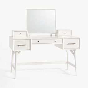 west elm x pbt Mid-Century Storage Vanity Desk (52&quot;)