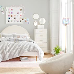 Iridescent Globe Floor Lamp