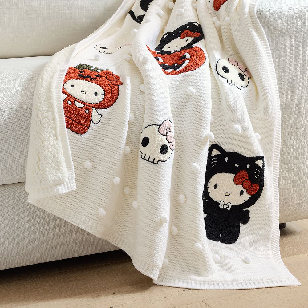 Hello Kitty&#174; and Friends Halloween Heirloom Throw