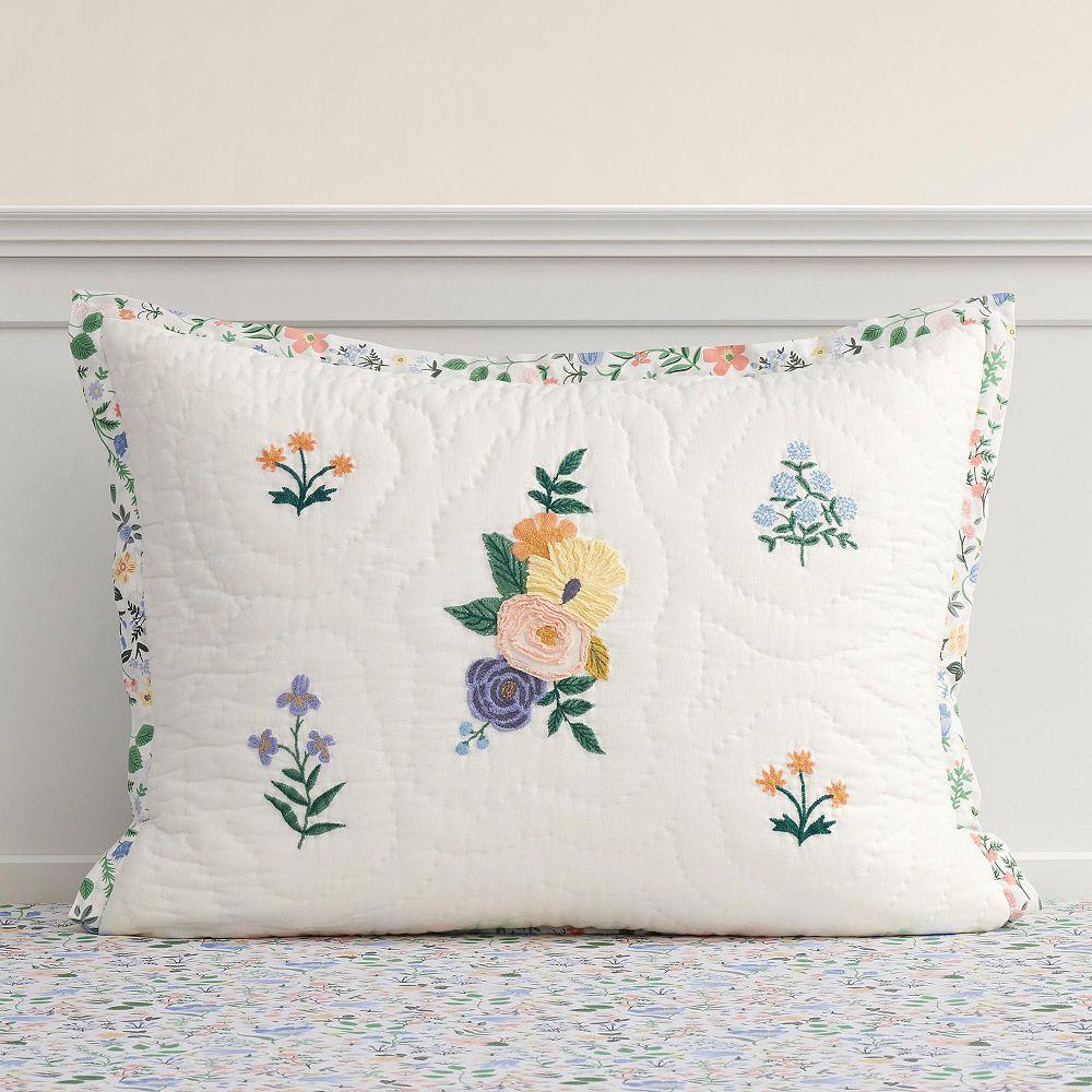 Rifle Paper Co. Garden Party Forest Standard Sham
