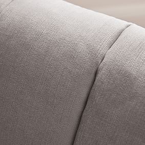 Lustre Velvet Light Gray Avalon Lounge Chair