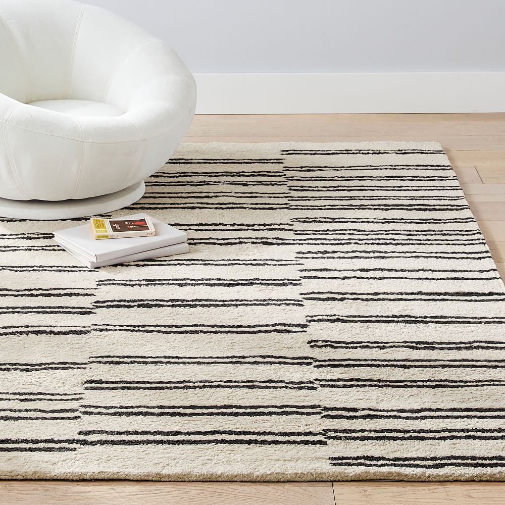 Step Stripe Recycled Performance Rug