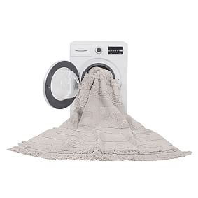 Airy Cotton Tufted Washable Rug