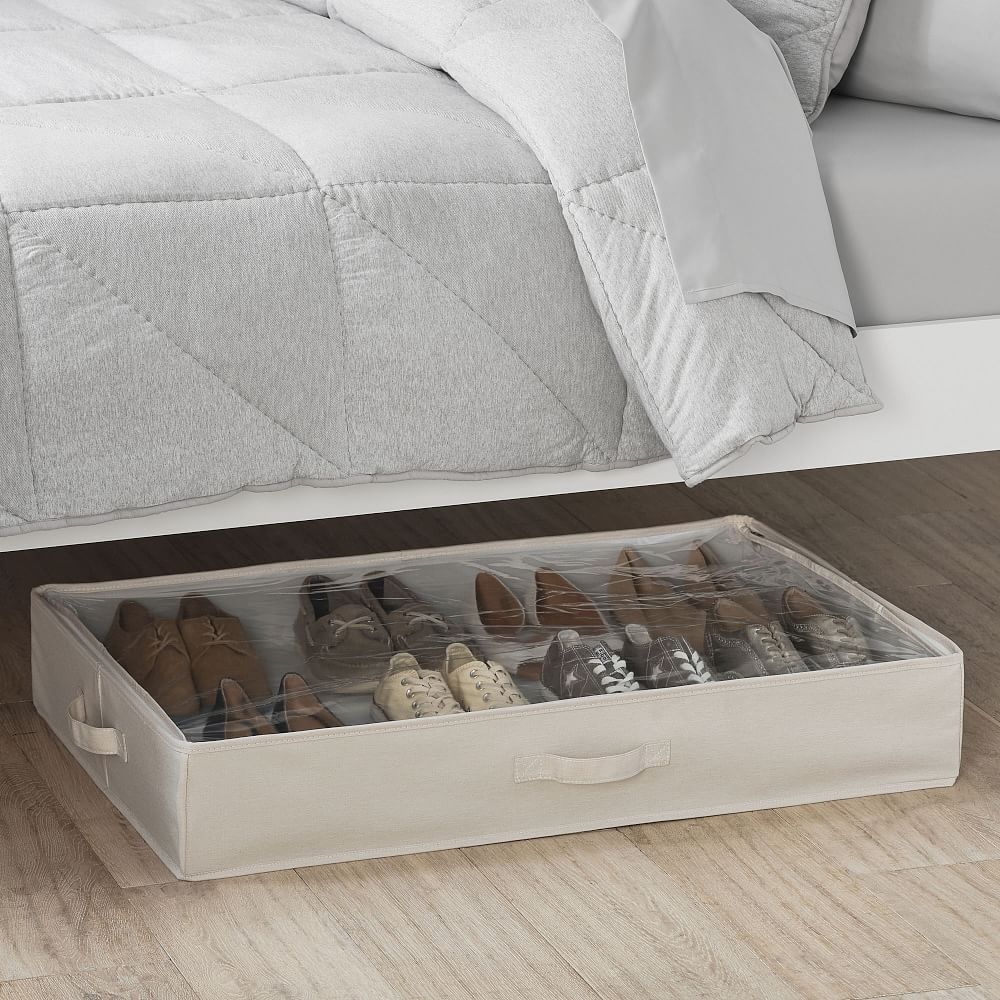 Recycled Underbed Shoe Storage Bins
