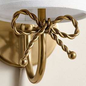 Forget-Me-Knot Bow Sconce (7&quot;x11&quot;)