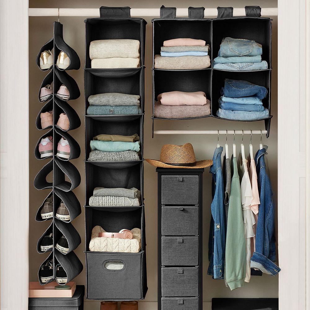Hanging Closet Sweater Organizer
