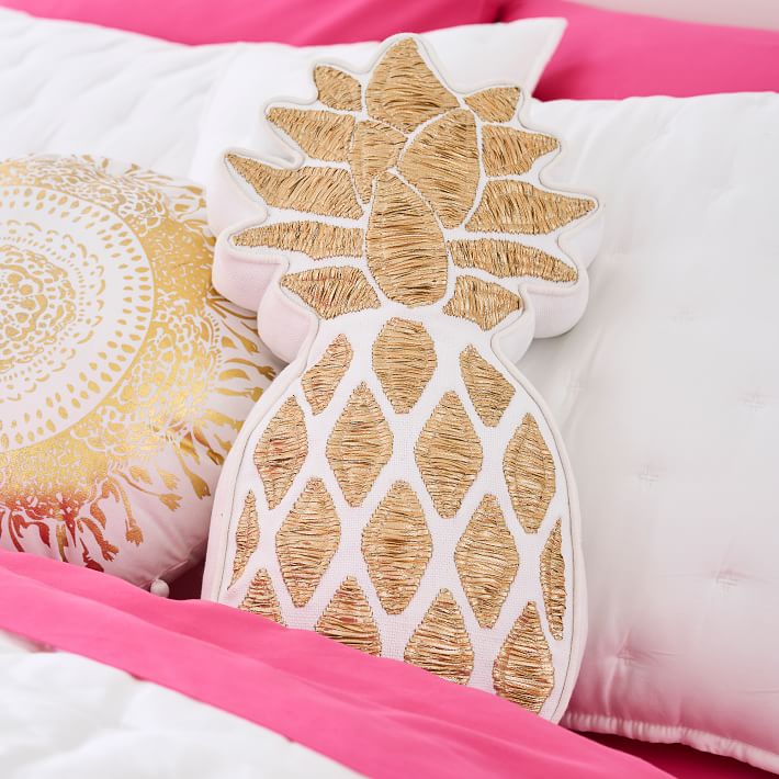 Lilly Pulitzer Pineapple Pillow Pottery Barn Teen
