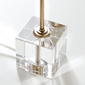 Crystal Cube Task Lamp