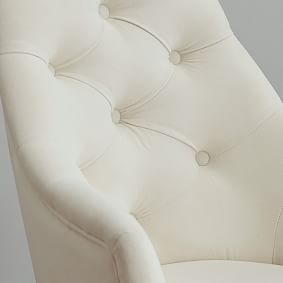 Tufted Swivel Desk Chair