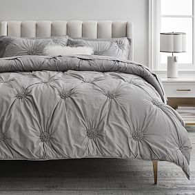 Open Box:  Ruched Rosette Quilt &amp; Sham