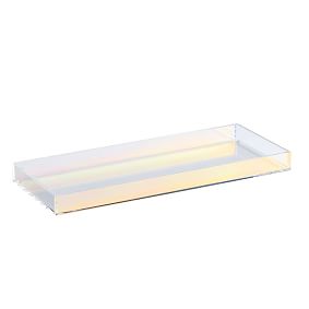 Acrylic Iridescent Desk Tray