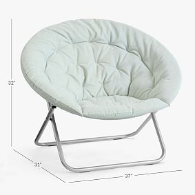 Chenille Plain Weave Washed Pool Hang-A-Round Chair