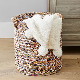 Recycled Paper Storage Bins