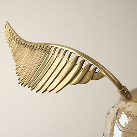 Harry Potter&#8482; Golden Snitch&#8482; Glass Globe Pendant
