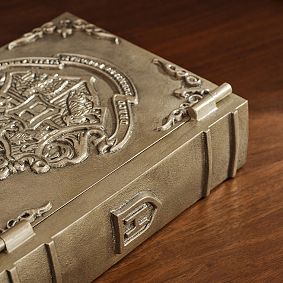 Harry Potter&#8482; Hogwarts&#8482; Crest Book Jewelry Box