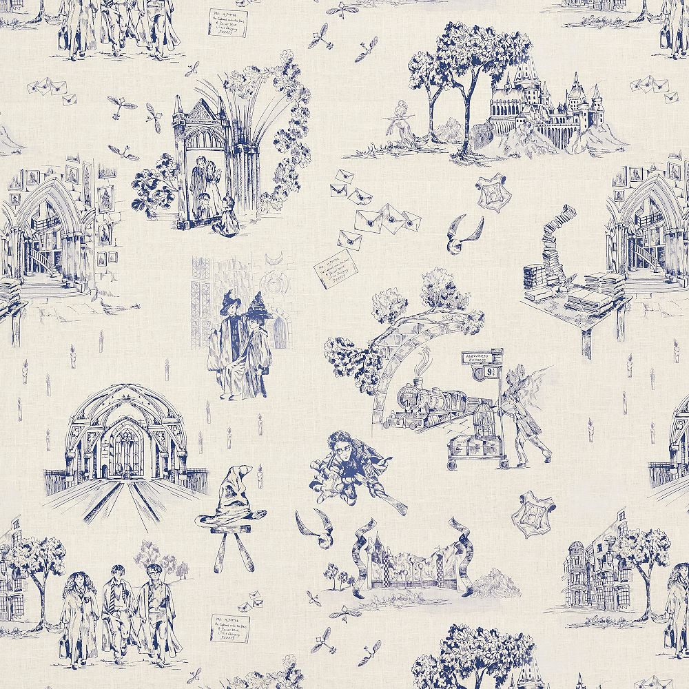 Harry Potter&#8482; Toile Wallpaper Samples