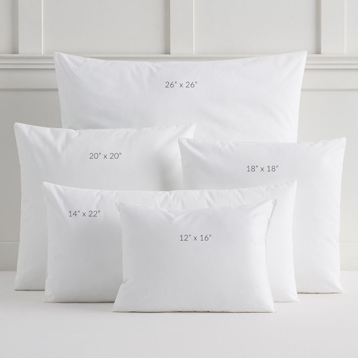 Essential Decorative Pillow Inserts Pottery Barn Teen