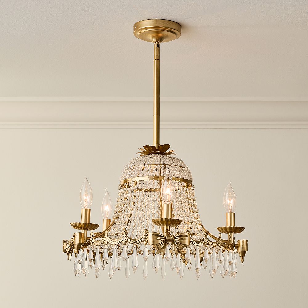 LoveShackFancy Crystal Chandelier