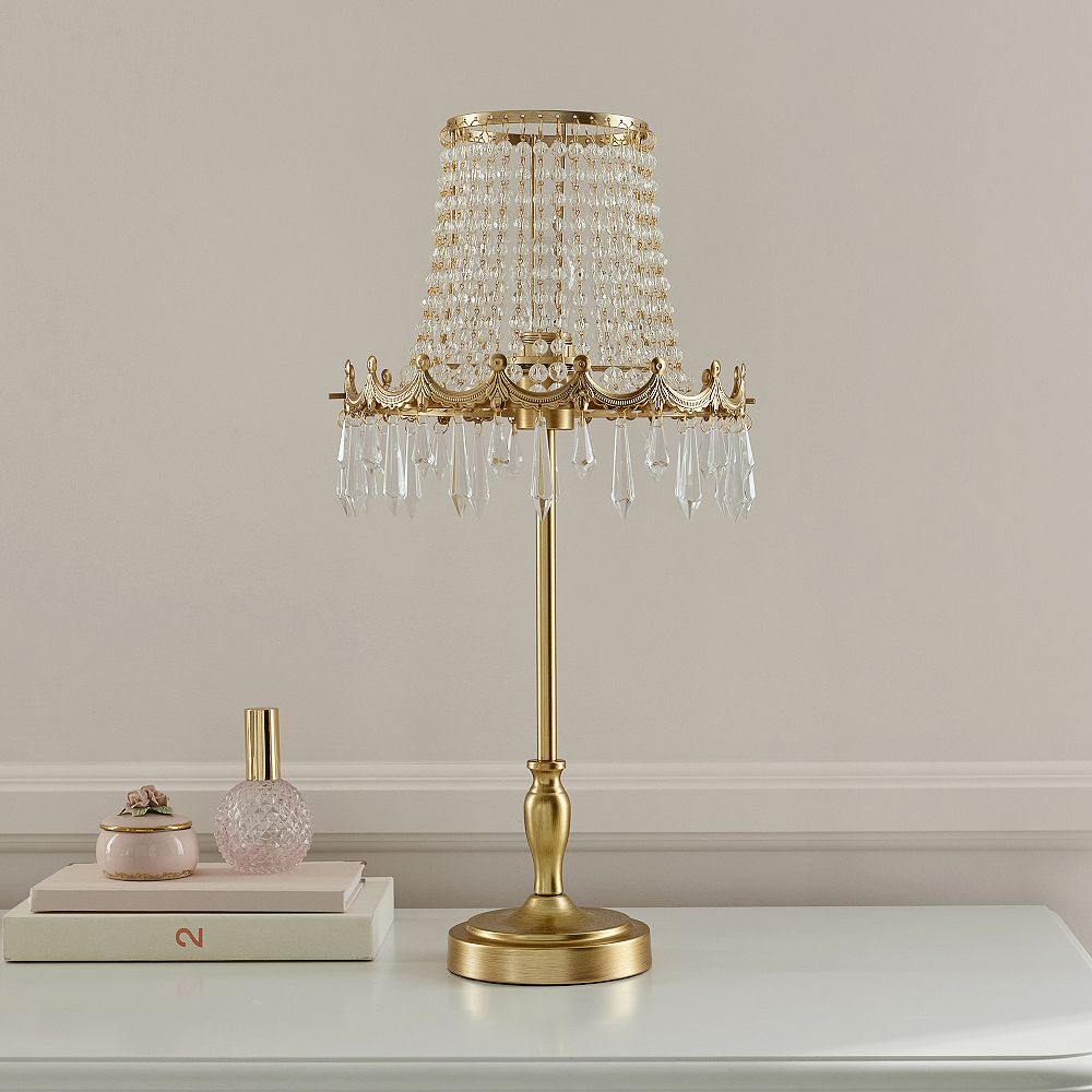 LoveShackFancy Crystal Table Lamp