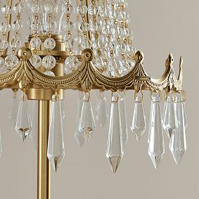LoveShackFancy Crystal Table Lamp