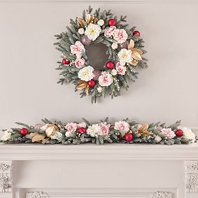 LoveShackFancy Floral Seasonal Garland (63&quot;)
